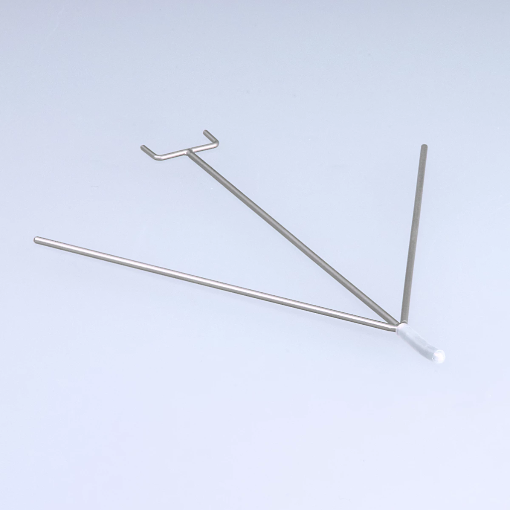 [FL1C-I] Matte stainless steel eyewear holder with protective silicone cover