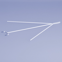 White sunglasses holder for wall mounting. with silicone top.