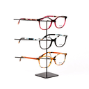 Support sur pied - 20cm de haut - Noir pour trois lunettes