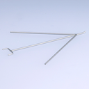 Inox Brillenhouder voor wandmontage 
