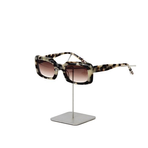 [FL4-10-I       ] Présentoir de lunettes sur base en inox - hauteur 100mm