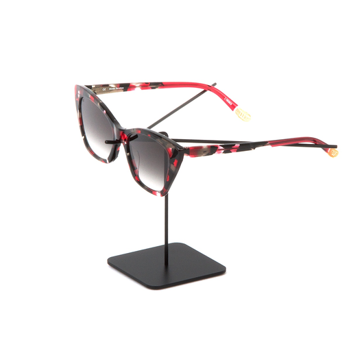 [FL4-10-R05] Support noir pour une paire de lunettes - hauteur 10cm