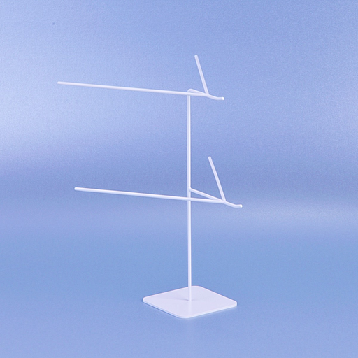 [FL4D-20-R16    ] Dual Display - Blanc - 20cm de hauteur pour deux verres